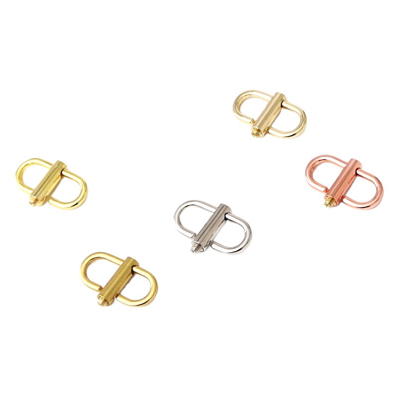 Summer Bag Chain Adjustment Artifact Ins Women's Bag Chain Buckle Popular Metal Adjustment Buckle Cross-Border Small Buckle