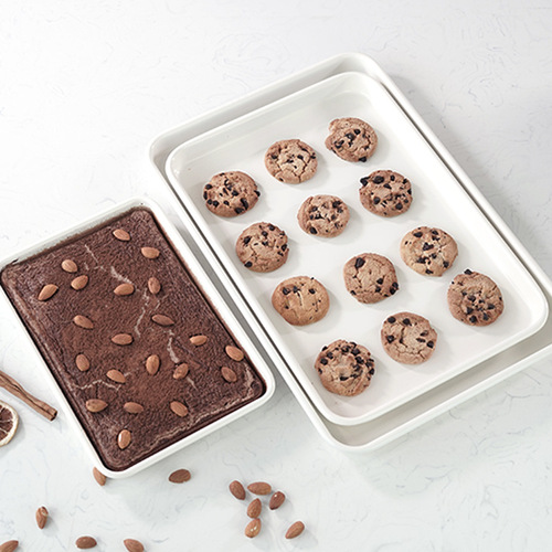 Amazon Rectangular Baking Pan Carbon Steel Thickened Cookie Cake Mold Baking Tools Source Factory