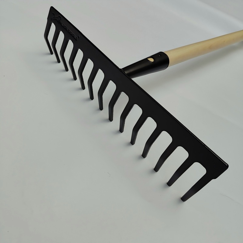 农用钉耙多齿耙多功能14齿锰钢扒子铁耙搂草耙多齿草耙园林耙土耙
