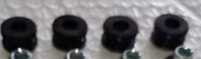 Motorcycle front windshield: F800Gs Modified Manual Lifting - 4-750-windshield-rubber-rings