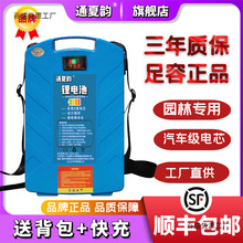 48V割草機電池24V電池綠籬機鋰電池采茶機電動工具鋰電池園林