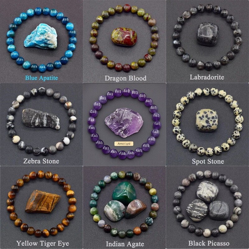 Temu Xiyin Tk Cross-Border Popular Bracelet Natural Stone Tiger Eye Stone Wholesale Factory Spot European and American Hot Selling Amethyst Temu Xiyin Tk Cross-Border Popular Bracelet Natural Stone Tiger Eye Stone Wholesale Factory Spot European and American Hot Selling Amethyst