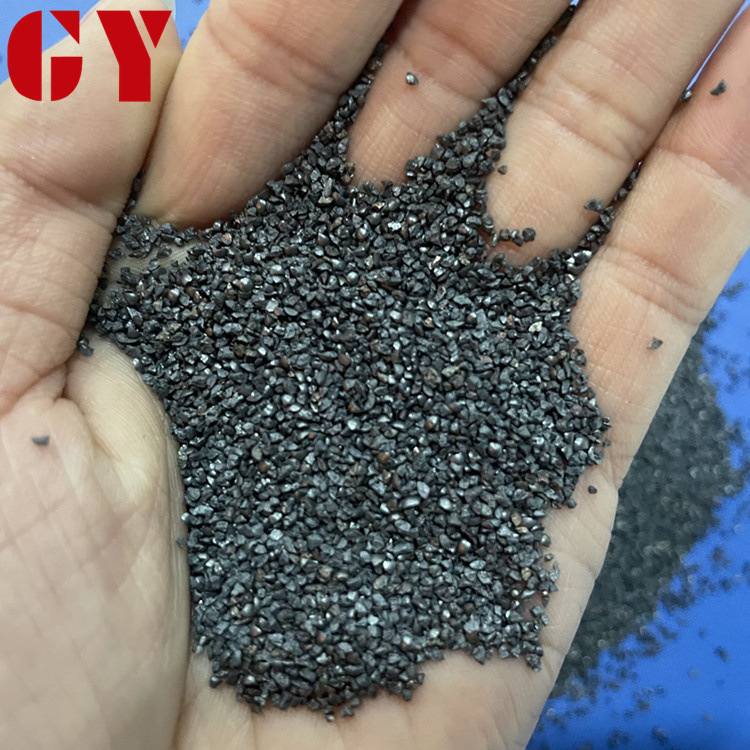 铸钢砂 喷砂机专用抛丸除锈菱角钢砂 钢砂喷砂