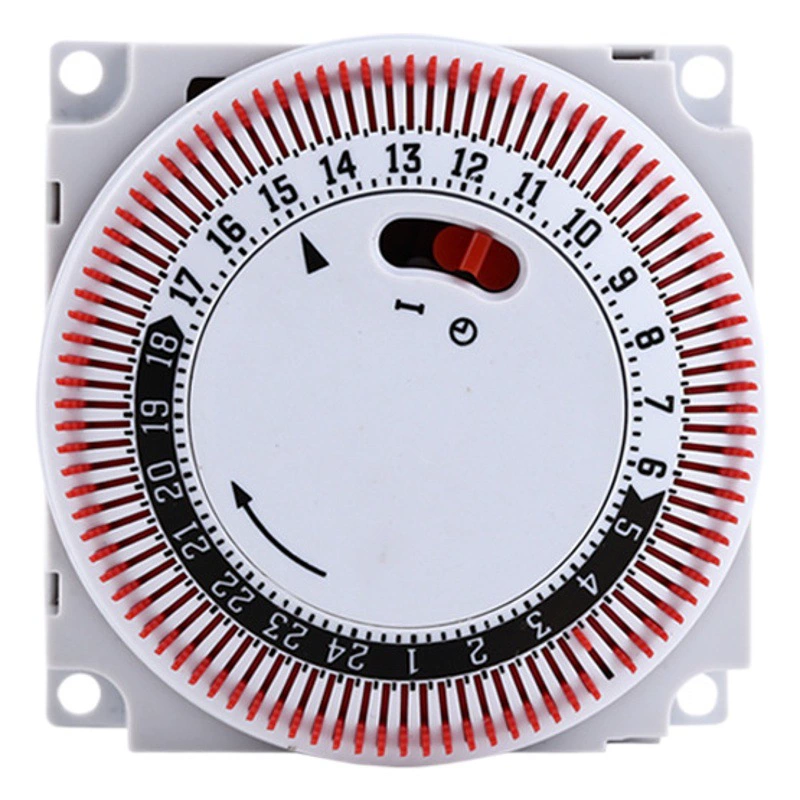 Промышленное движение таймера Интеллектуальный механический переключатель времени 24-часовой цикл автоматическое отключение времени розетка