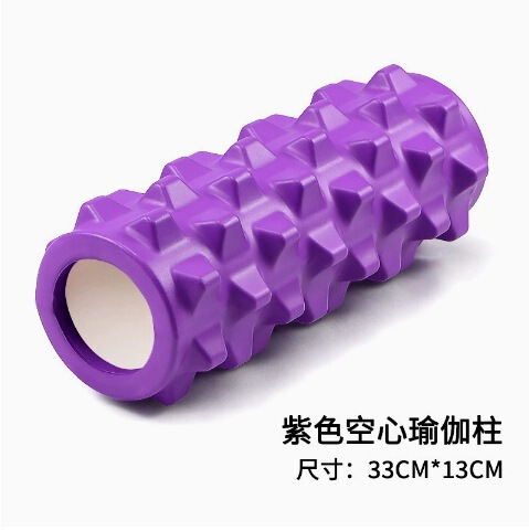 泡沫轴实心狼牙棒月牙款瑜伽柱专业瘦腿神器滚轴肌肉放松健身器材|undefined