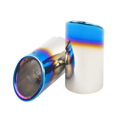 Sagittarius Golf Bora Langyi Lingdu Exhaust pipe - roasted-blue-single-straight-insert