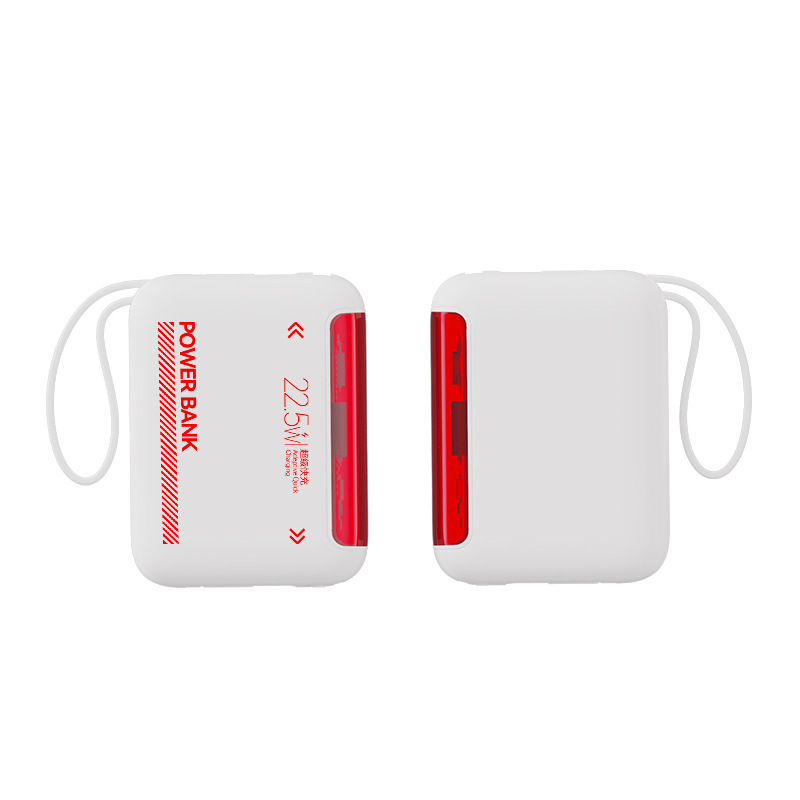 新しいクロスボーダー超急速充電パワーバンク 20000mAh PD22.5W、大容量の急速充電ケーブルが付属|undefined