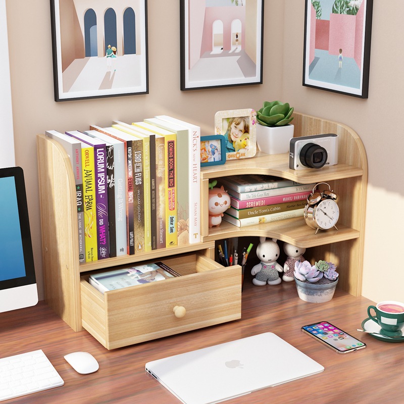 children bookshelf simple and easy desktop small-scale desk Simplicity student dormitory Storage multi-storey Corner Manufactor