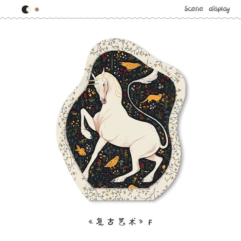 中古风飞燕桌面摆画装饰画客厅电视柜小摆件复古花鸟餐桌艺术摆台|undefined