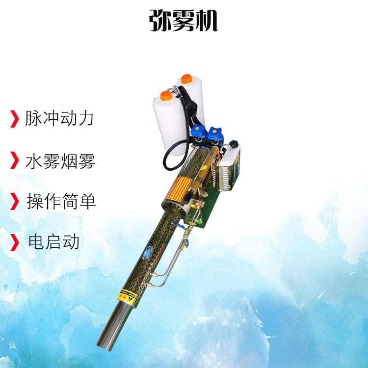 Wholesale garden outdoor spraying equipment atomization disinfection mechanical pulse power backpack gasoline mist machine