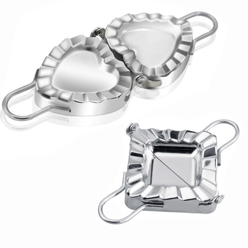 Dumpling making tool 304 stainless steel dumpling making tool heart-shaped creative dumpling mold dumpling wrapper tool