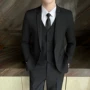 男士结婚修身商务三件套