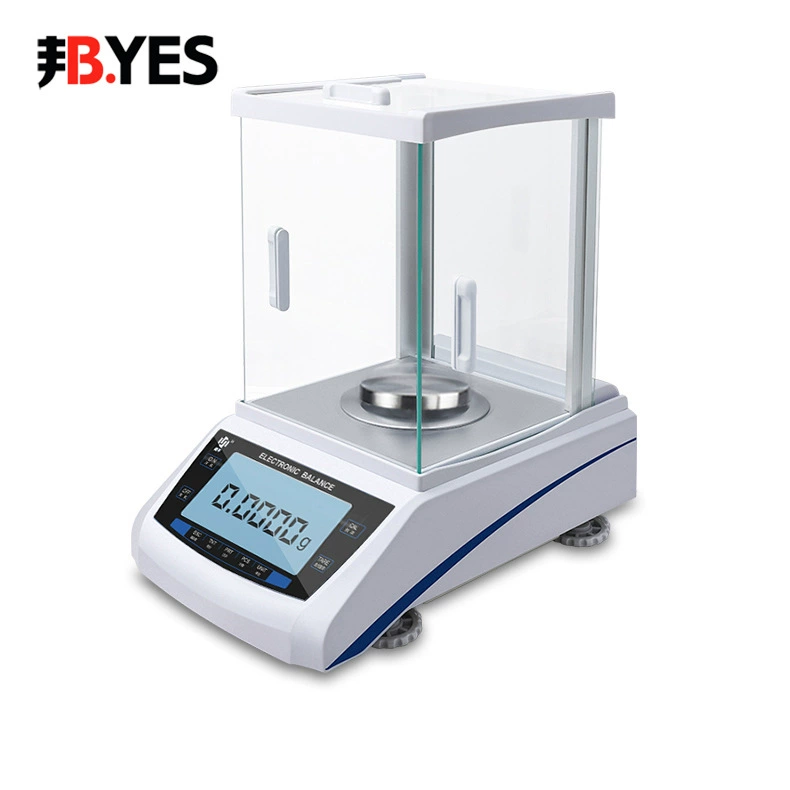 Электронная аналитическая точность 0,1 мг Весов одна десять тысяч 0,0001 аналитические весы лаборатории точности