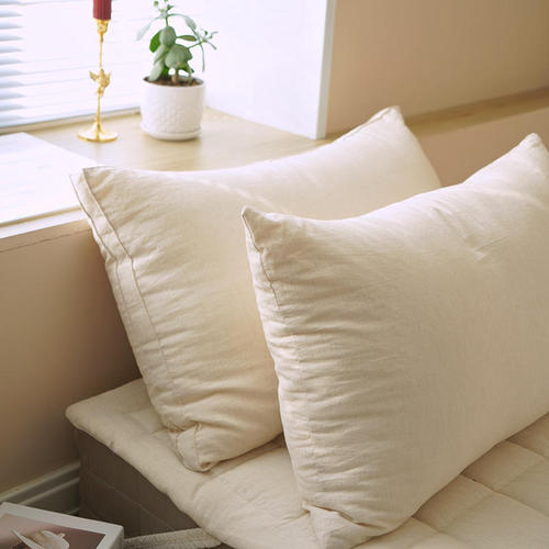 Exported to Japan, Nisori Nishikawa cotton and linen cervical vertebra pillow, super soft linen single pillow, neck pillow pillow core