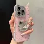 苹果镶钻新款立体手机壳