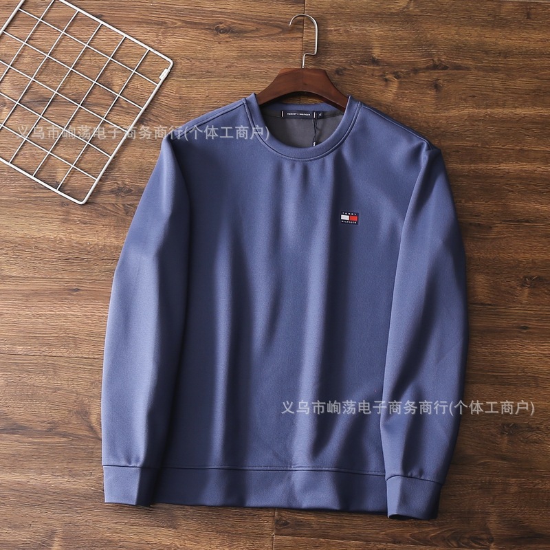 Tommy hilfiger/汤米 2025秋冬新品男女情侣款休闲刺绣简约毛圈卫|undefined