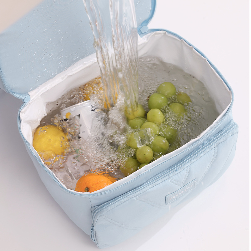 Doble capa transfronteriza picnic camping bolsa de aislamiento de gran capacidad de oficina bolsa de almuerzo bolsa de almuerzo bolsa de almuerzo