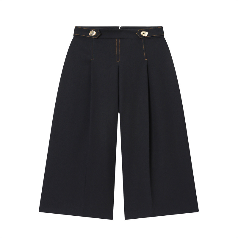 Foreign Trade Wholesale 2025 Autumn New Fashion Unique Style Contrast Color Visible Stitching Long Shorts 1478222 Foreign Trade Wholesale 2025 Autumn New Fashion Unique Style Contrast Color Visible Stitching Long Shorts 1478222