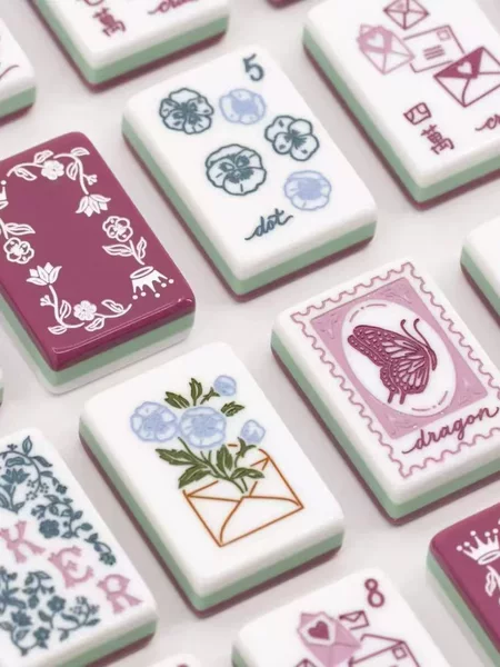 (24-hour in-stock direct delivery) Supply of export-quality American-style mahjong, American mahjong, acrylic three-layer