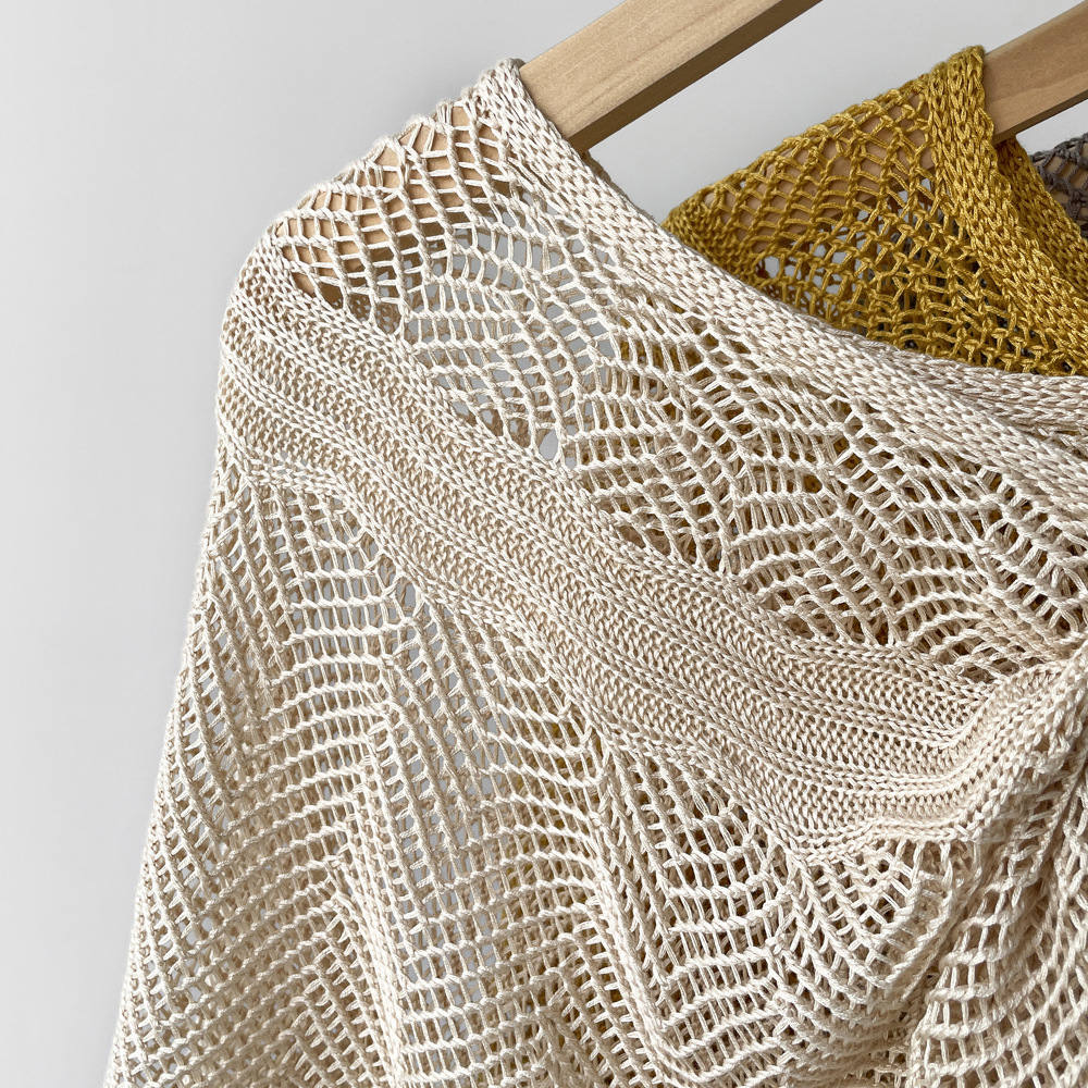 Neuer Sonnenschutz-Strickschal aus Eisseide, hochwertiges Seidenschal-Set für Damen, Kopftuch, Armschal (mit Seidenschal-Schnalle)_voghion.com