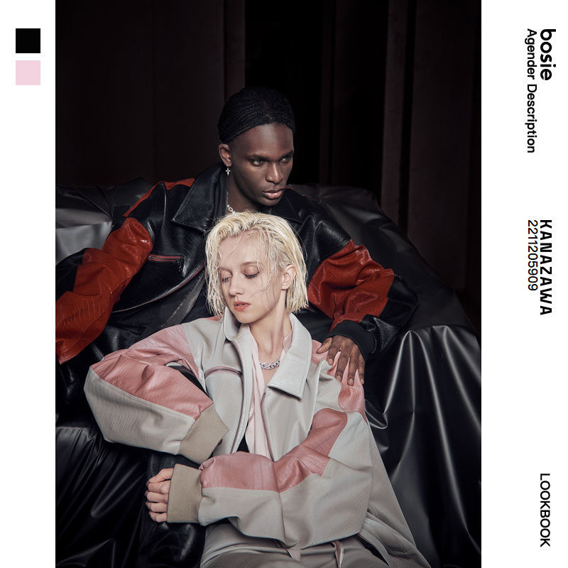 Cross-border Autumn New Baseball Jacket Profile Crocodile Pattern Short Couples Jacket Trendy Long-sleeved Single-piece Loose-fit Men