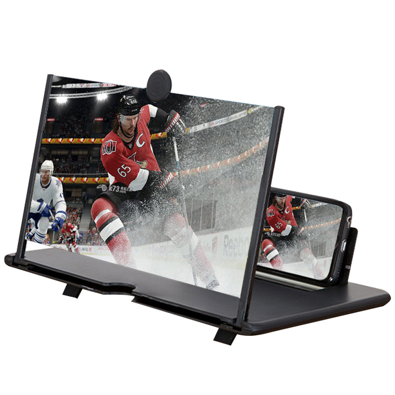 18 pulgadas 12 pulgadas 14 pulgadas tire teléfono móvil amplificador de pantalla hd juego viendo video lupa teléfono móvil espejo de expansión