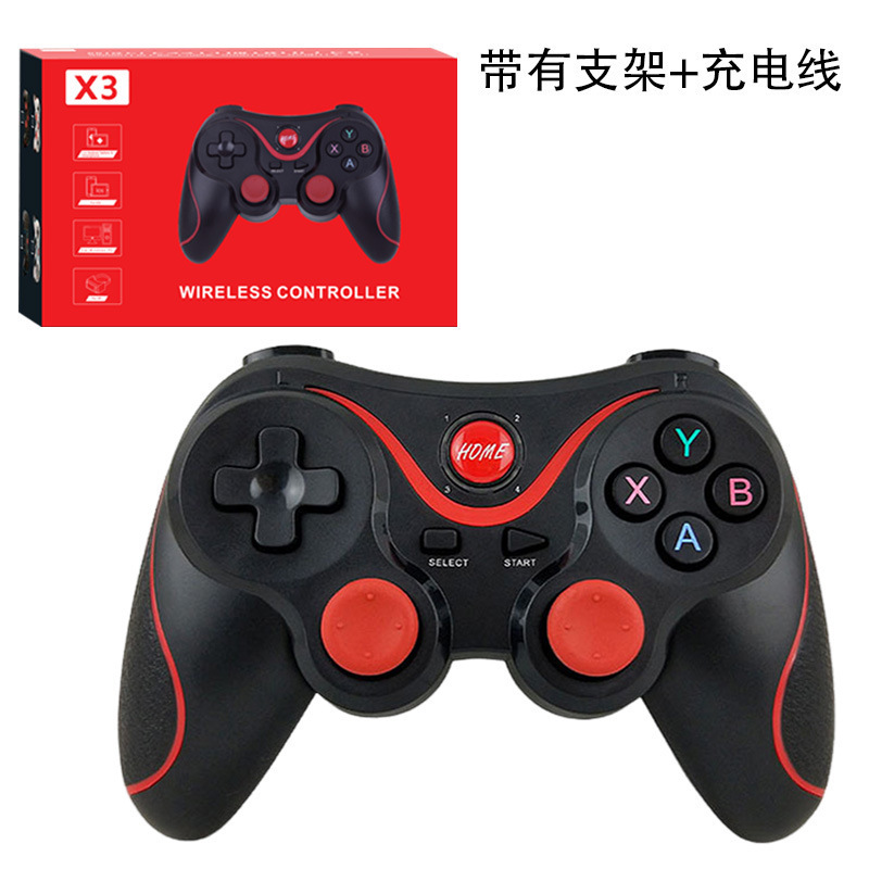 スマホ用ワイヤレスゲームコントローラー IOS/Android対応 多機能ゲームパッド V8 X3 モバイルゲーム周辺機器|undefined