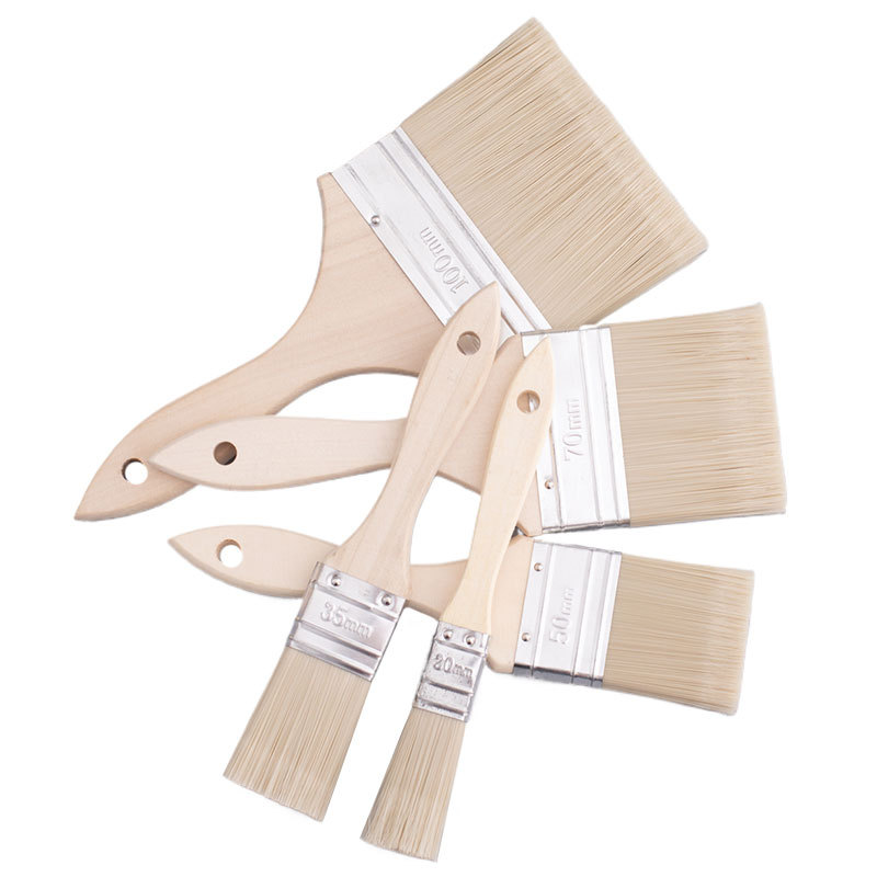 Cepillo de cepillo de pintura industrial, cepillo de polvo suave de rayon, cepillo de hilo hueco pequeño y duradero de grado industrial