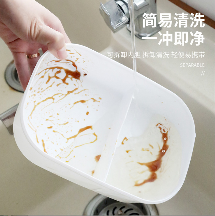 Caja de almuerzo de calefacción doméstica transfronteriza eléctrica enchufable sin inyección de agua de acero inoxidable aislante eléctrico de almuerzo de calefacción eléctrica image 4