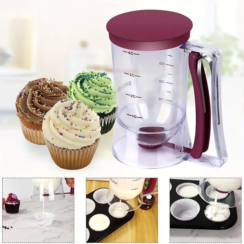 batter dispenser 量杯 面糊分配器  面糊分离器 黄油分配器漏斗|undefined