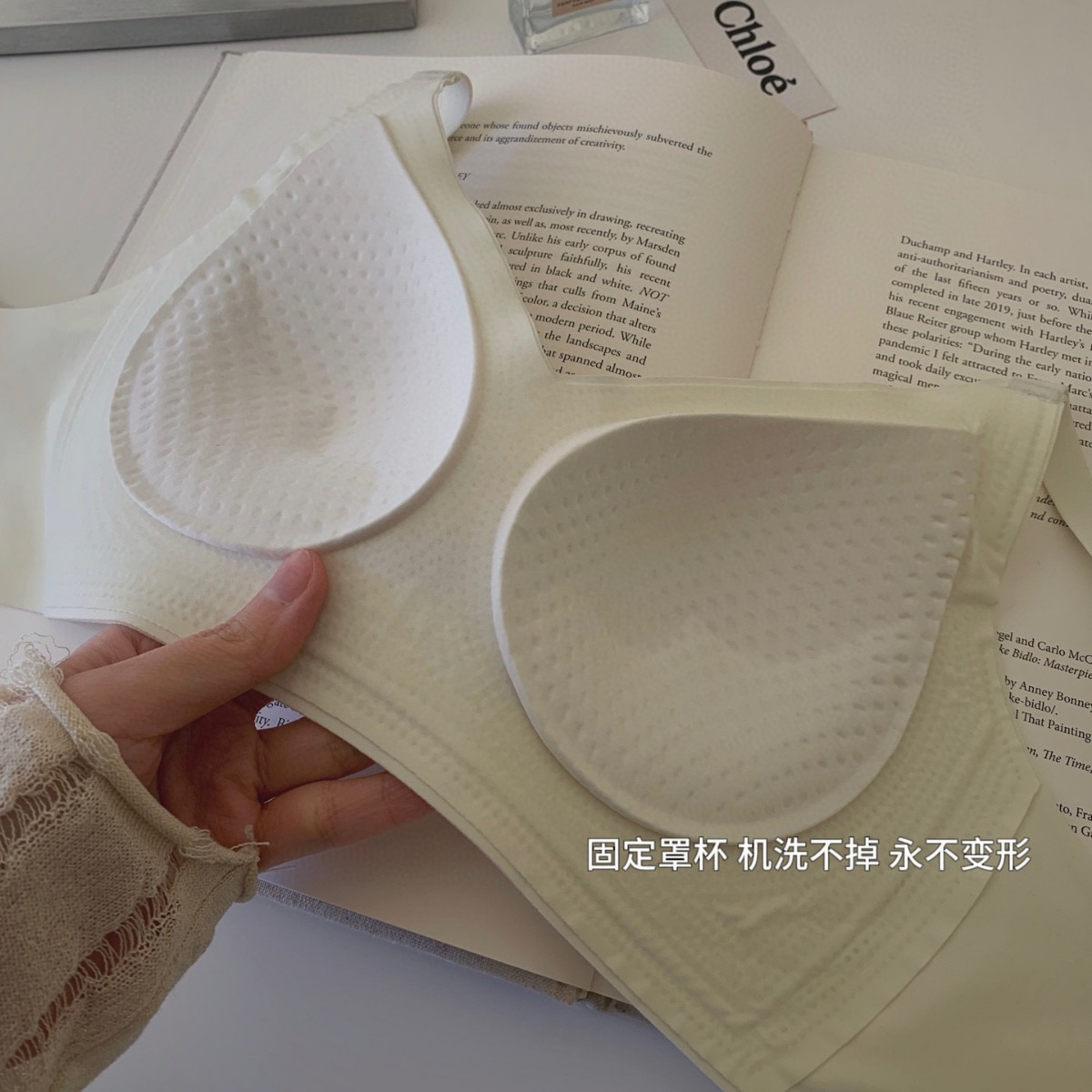 가슴이 작은 여성을 위한 더블 리프팅 슬링 라텍스 속옷, 스포츠 푸시업, 와이어 프리, 여름용 처짐 방지 브라