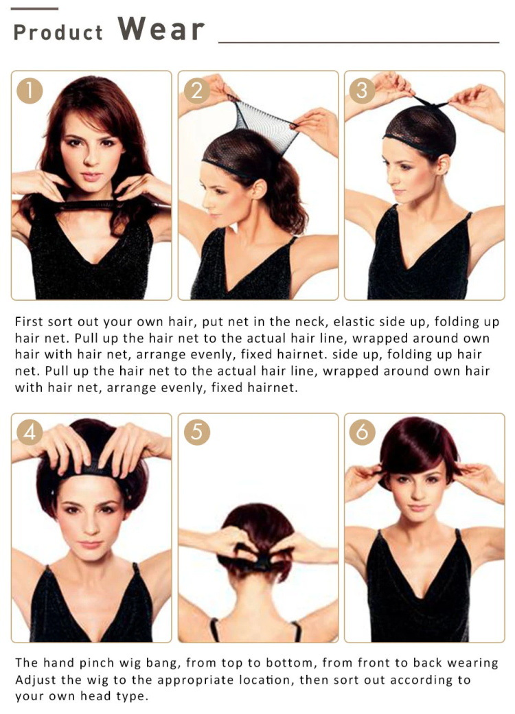 Parrucca sintetica per feste da donna alla moda e capelli per appuntamenti_voghion.com