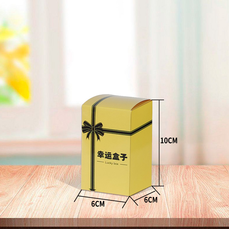 Venta al por mayor 6*6 caja ciega sorpresa caja vacía centro comercial actividad caja de regalo jardín de infantes regalo de cumpleaños para niños caja ciega embalaje