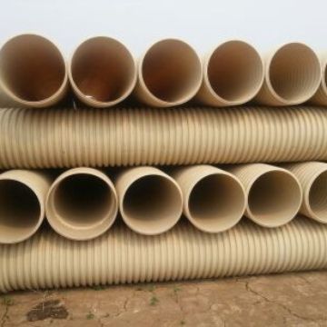 黑龙江齐齐哈尔市pvc双壁波纹管、pvc排水管