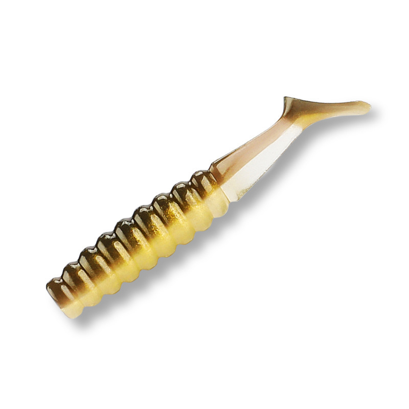 クマ王 BEARKING 新しい波魚 t テールルアーソフトベイトマイクロベイトソフトワームミニカーリーテールリードヘッドフック L50|undefined
