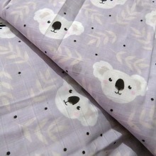 全棉小碎花柔软双层纱布扎染印花水洗棉印花布色家纺专用面料批发