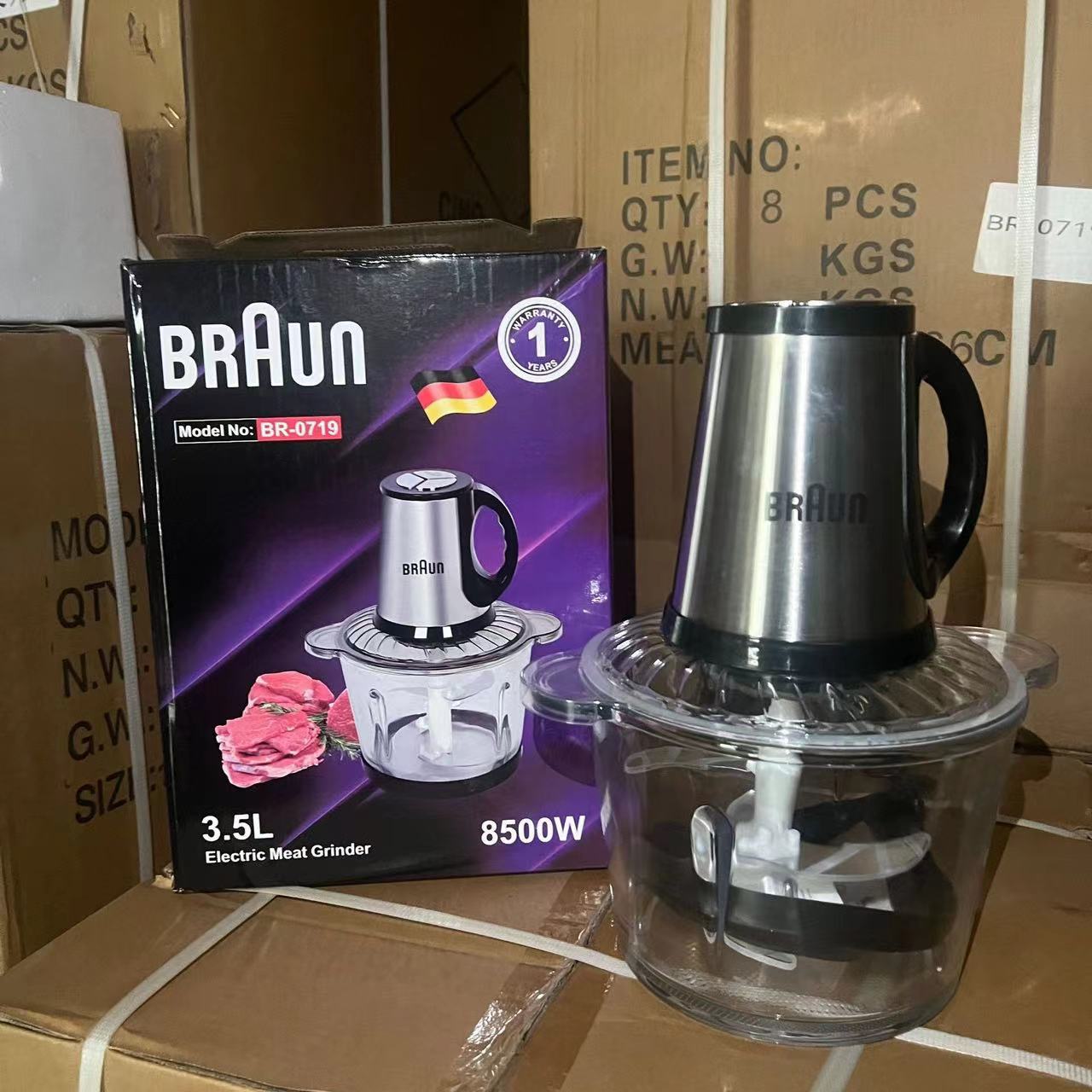 3.5L 고기 분쇄기 영국 플러그 [영국 표준] 중국에서는 사용할 수 없습니다