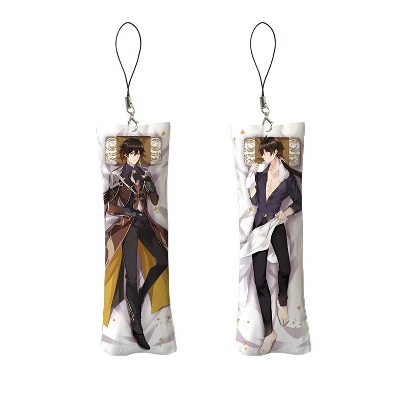 [小抱枕钥匙扣迷你挂件Mini Dakimakura魈钟离八重子书包挂件] → мини-подушка брелок ключей маленький подвесной брелок рюкзачок