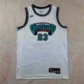 Heat pressed grizzly 23 white