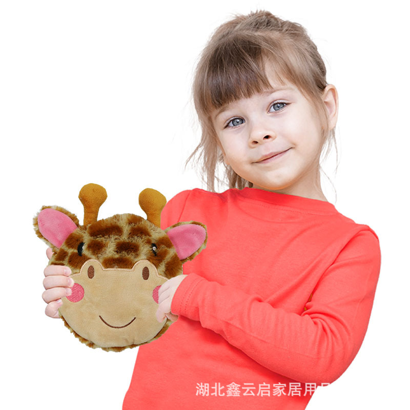 Cross-Border Hot-Selling Clay Beads Animal Heating Bag Microwave Heating Customizable Hot Compress Bag Clay Beads Wholesale