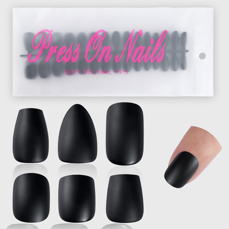Cross-Border Hot-Selling 150 Pieces of Matte Manicure Nail Stickers, Coffin Nails, Light and Thin, Foldable, Traceless, No Engraving, Almond Wearable Nails Cross-Border Hot-Selling 150 Pieces of Matte Manicure Nail Stickers, Coffin Nails, Light and Thin, Foldable, Traceless, No Engraving, Almond Wearable Nails