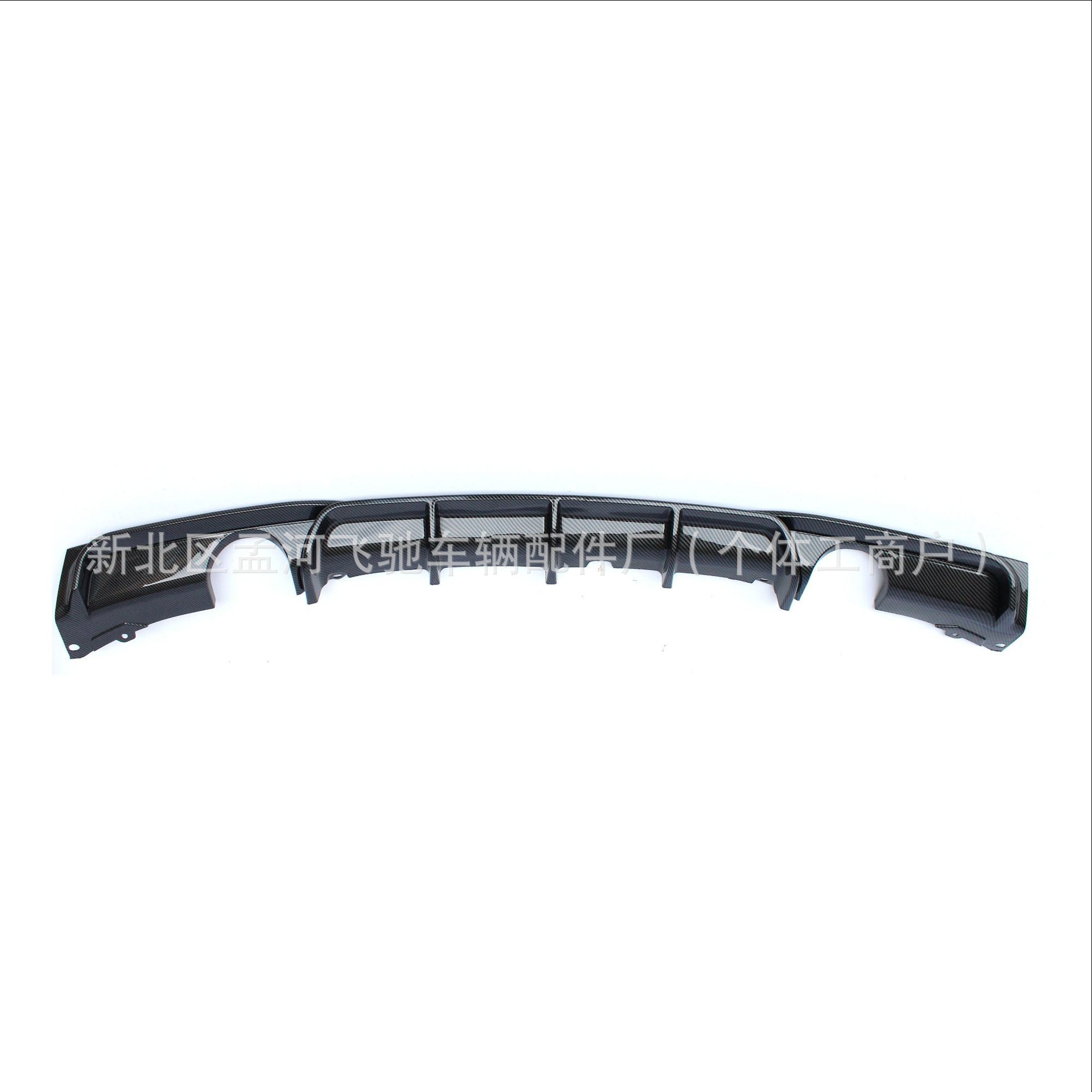 Difusor de Labio Trasero para BMW Serie 3 F30 F35 328 320im Doble Salida para Coche