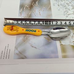 創意卡通勺子可愛兒童勺不鏽鋼寶寶飯勺嬰兒調羹小勺一到3歲