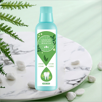 伊芝净绿茶漱口水呵护牙龈清洁口腔清新口气漱口水口腔护理批发|ru