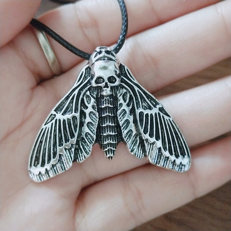 飞蛾骷髅头项链2