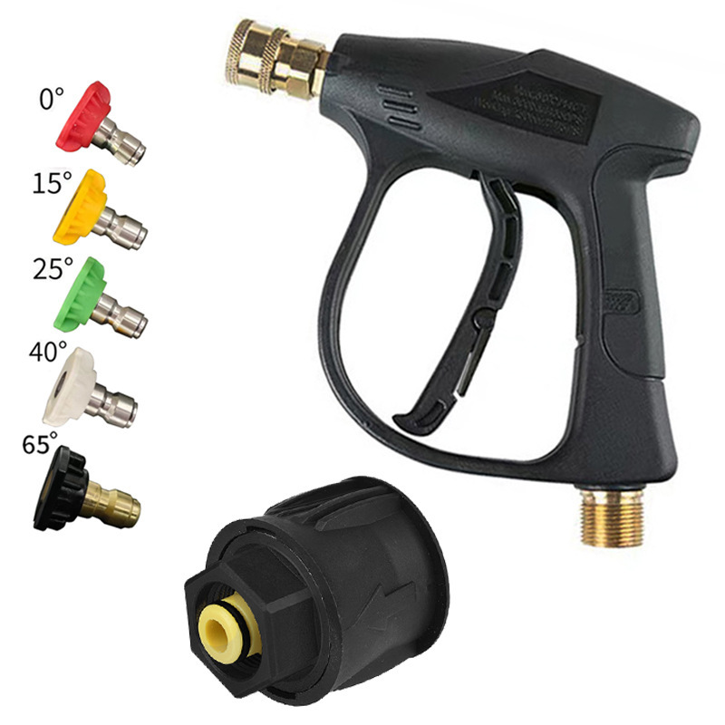 Amazon Kaitz Kahk K 1 / 4 pistola de agua de lavado de automóviles pistola de agua de lavado de automóviles M22 pistola de alta presión doméstica de conexión rápida image 7