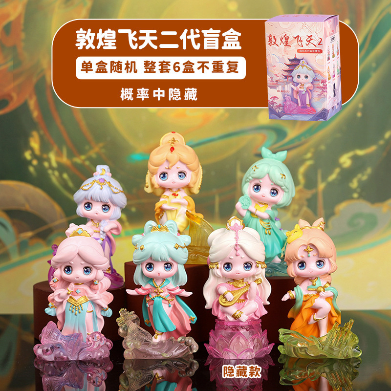 正規版では春風盲箱人形が人形を手にして人形樹脂工芸のアイデアプレゼントを作って卸売りした