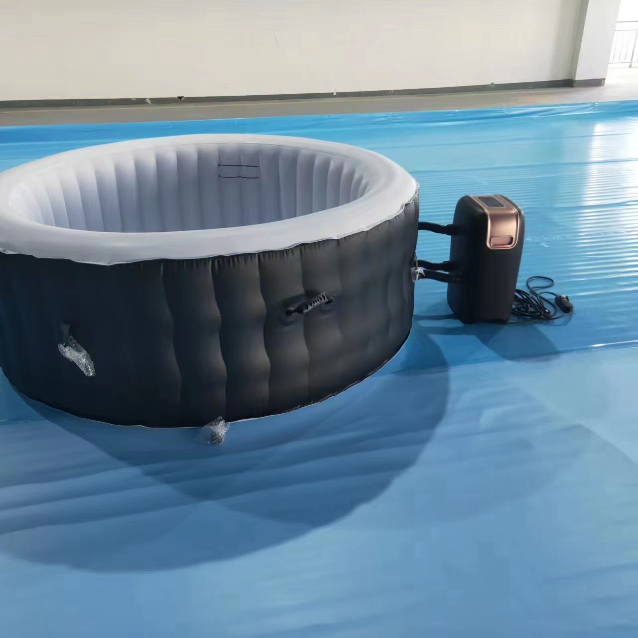 Directo de fábrica inflable jacuzzi calefacción transfronteriza masaje piscina casa SPA ola burbuja cuadrado baño caliente