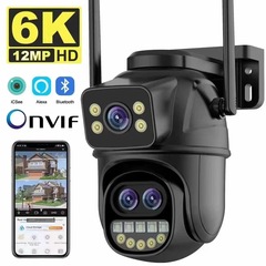 IcseeガンボールワイヤレスWiFi hdカメラPTZ携帯電話リモート防水8x3目ズーム屋外ボールマシン