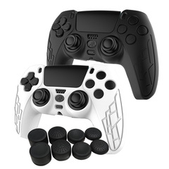 TOYILUYAPS5硅膠保護套 防滑手柄套PS5配件加厚款搖杆帽